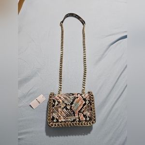 aldo snakeskin purse